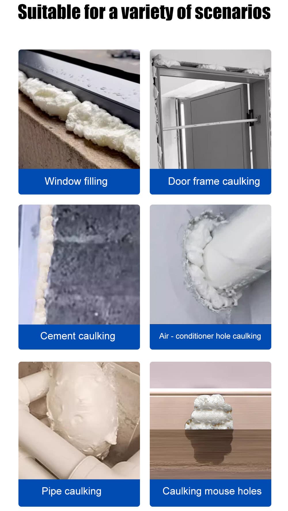 polyurethane foam sealant