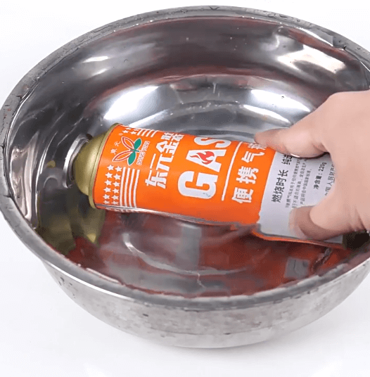 Butane gas cartridge Butane gas canister leak test
