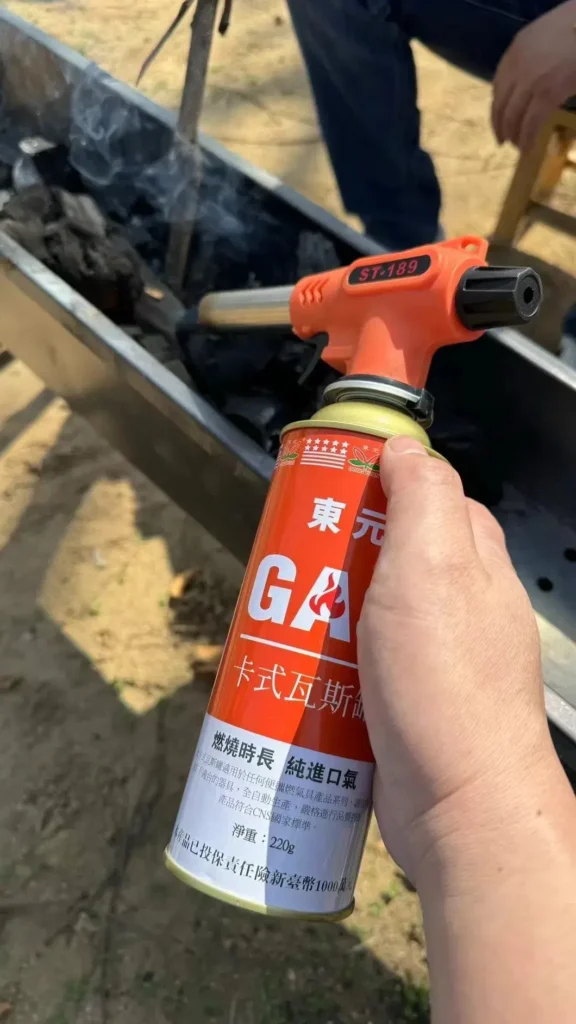 Donyan aibo how long does butane canister last