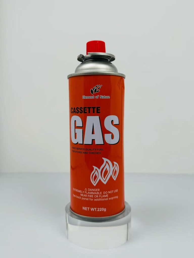 Butane canister cartridge