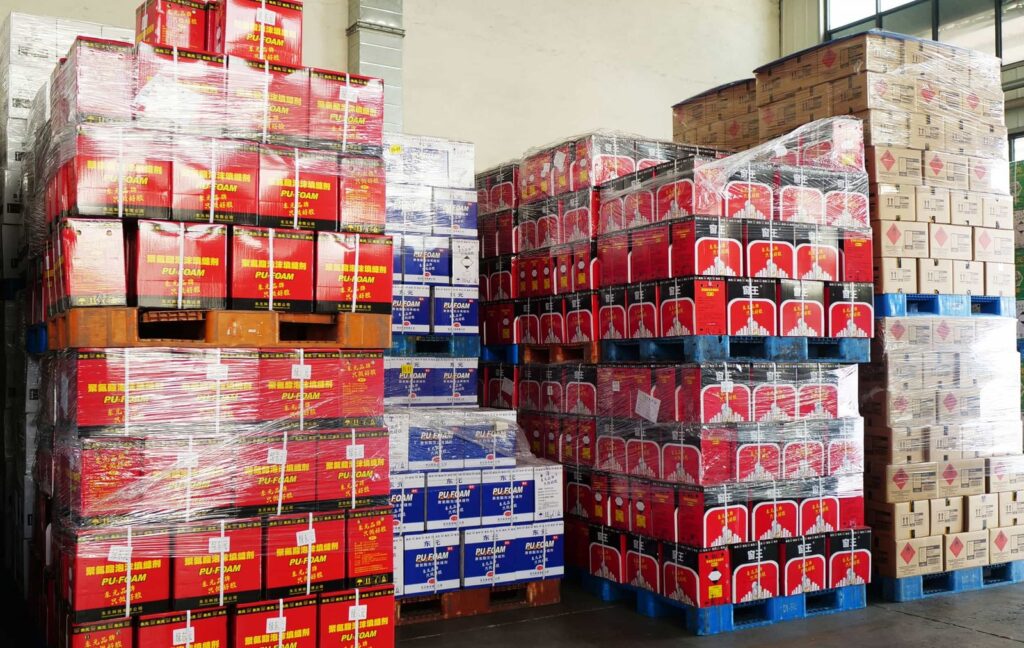 DonYan chemical aerosol storage warehouse safety