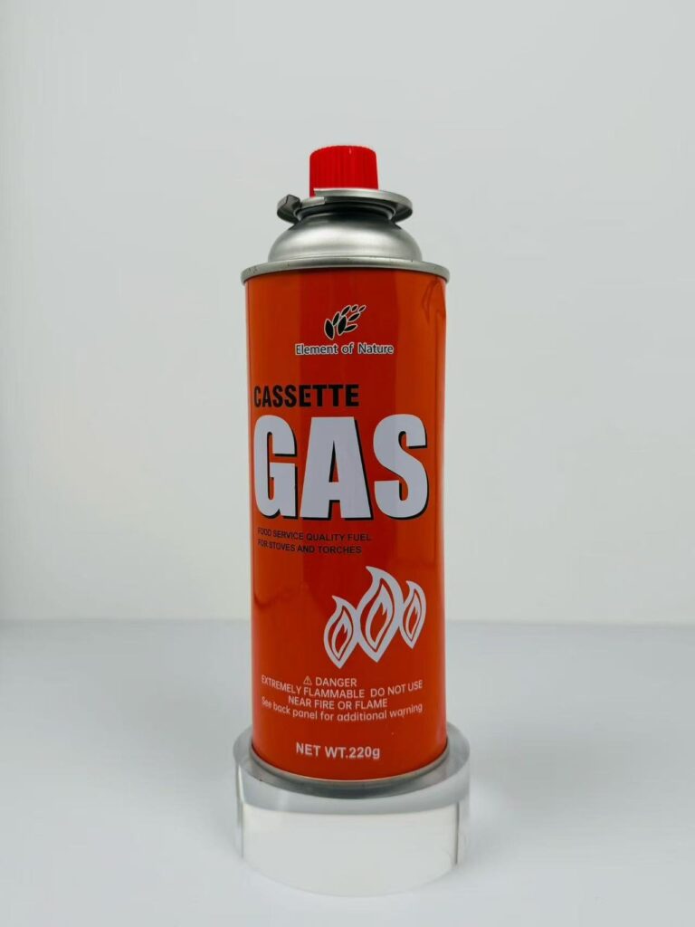Butane canister cartridge
